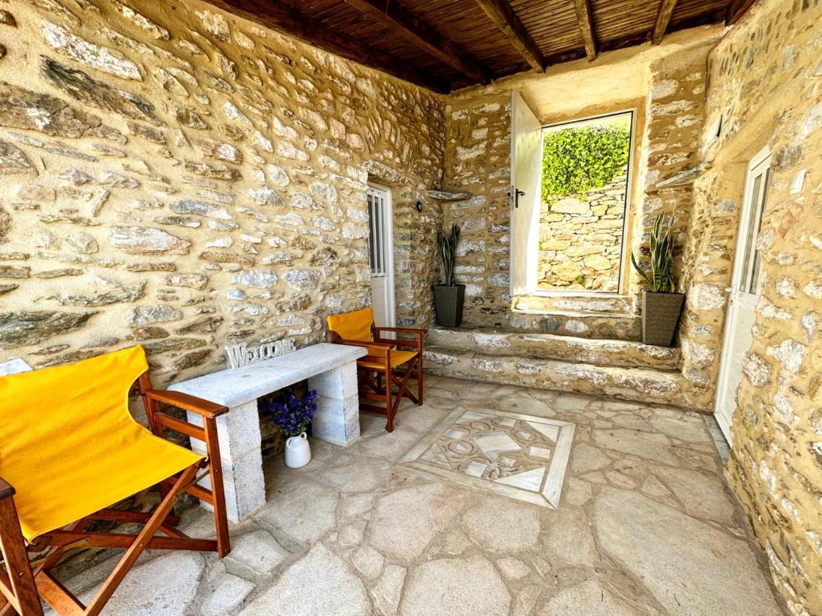 Villa Somatiana- Traditional Stone House , West Mani Thalamai Екстер'єр фото